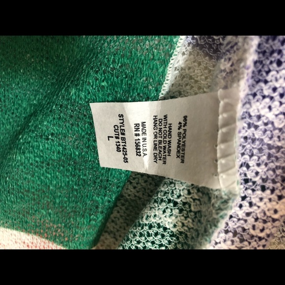 **CLEARANCE** Bibi NWOT L Striped Sweater - Picture 5 of 6
